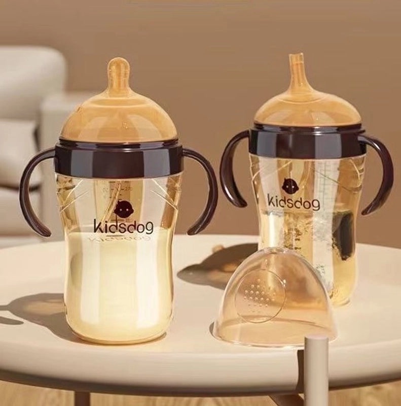 Durable Solid Color Plastic Baby Feeding Bottle 1 Piece | Baby Feeding Supplies