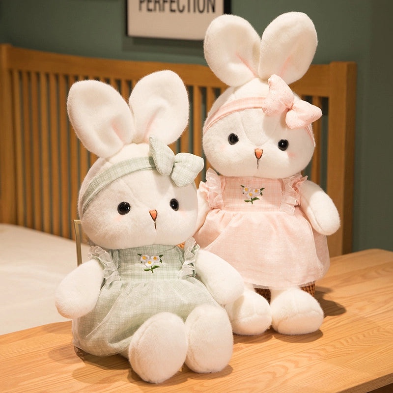 Cute Easter Bunny Plush Toy Stuffed Animal with Soft PP Cotton Filling|Easter Gifts & Plush Toys
