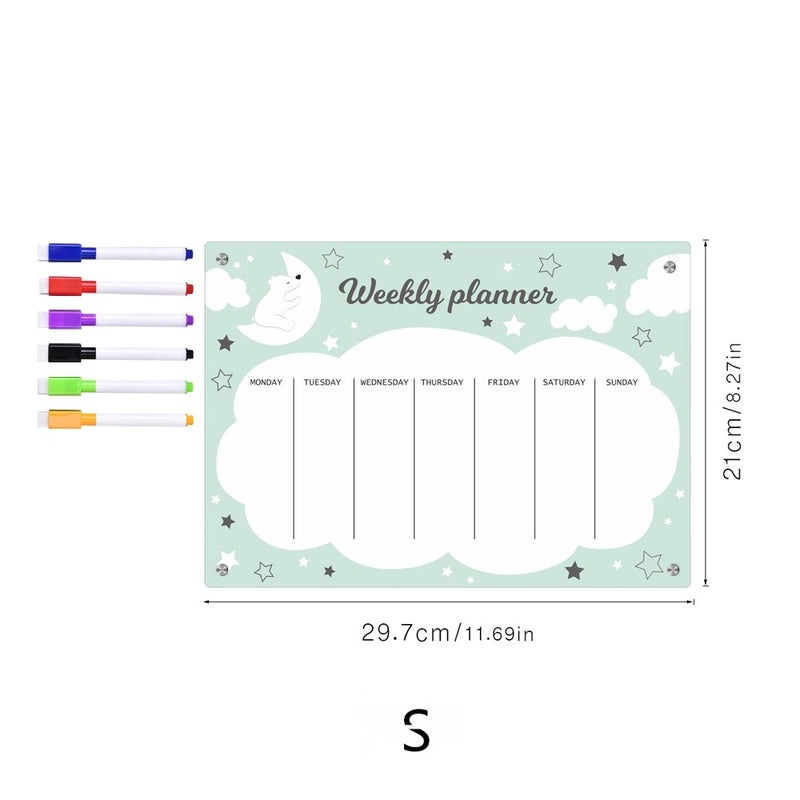 Minimalist Transparent Colored Resin Refrigerator Magnet | Home Decor