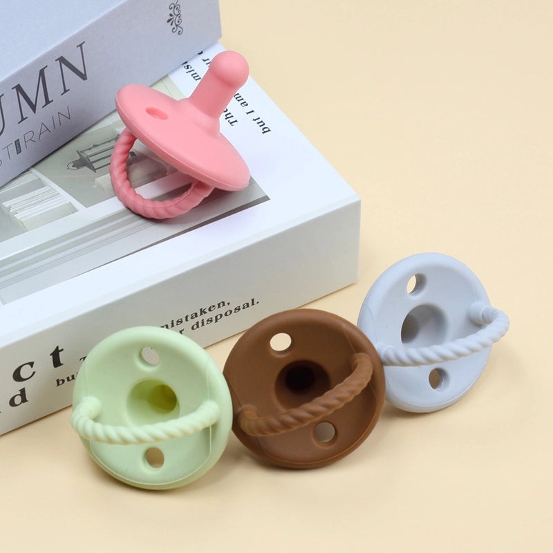 Stylish Solid Color Silicone Baby Accessories for Everyday Use|Baby Accessories