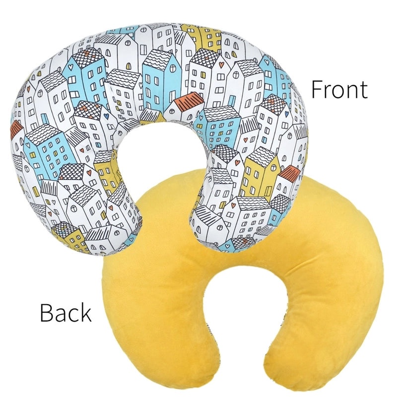 Elastic U-Shaped Nursing Pillow Cover Detachable Autumn Winter Pregnant Breastfeeding Pillowcase|Maternity & Nursing Accessories