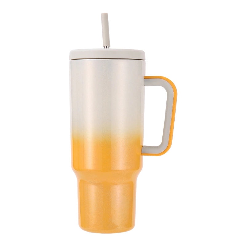 Gradient 40oz Insulated Tumbler with Handle | Drinkware