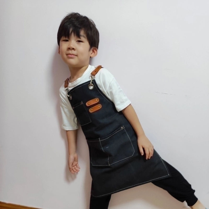 Classic Cotton Apron in Solid Pastel Colors | Kitchen & Dining Accessories