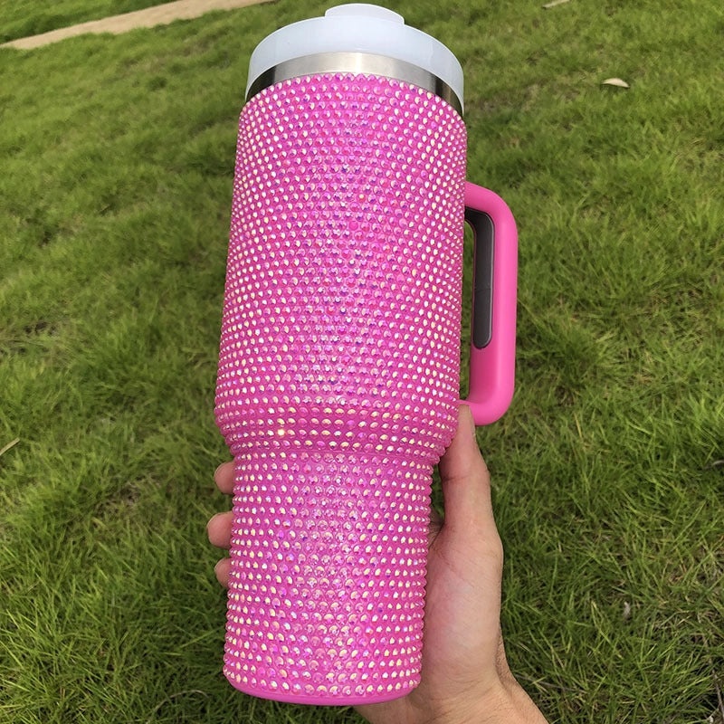 Stylish Cow Print Solid Color Stainless Steel Thermos Cup 304/201 Double Wall Insulated | Drinkware & Thermoses