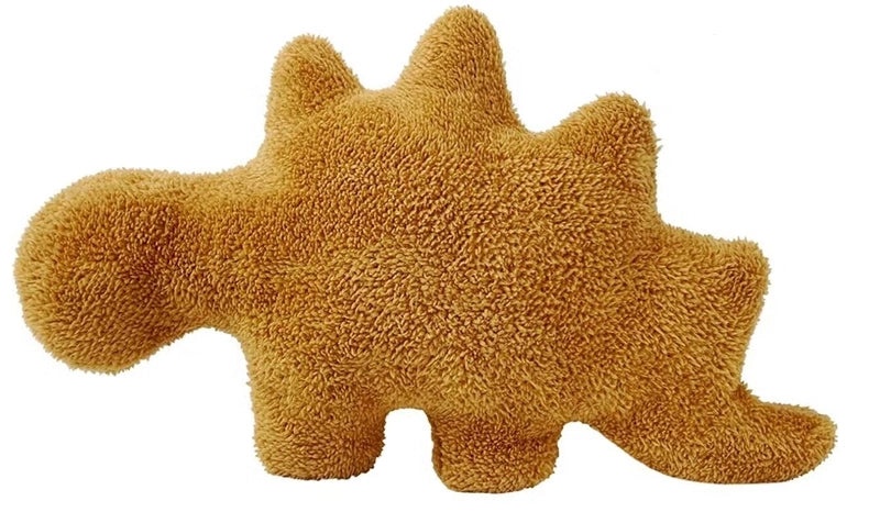 Dinosaur Nugget Plush Pillow Soft Stegosaurus Chicken Nugget Stuffed Doll Toy | Plush Toys & Pillows