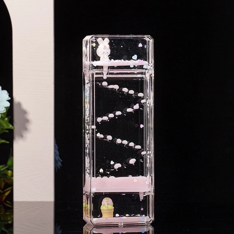 Minimalist Rabbit Ice Cream Acrylic Ornament | Home Decor Ornaments