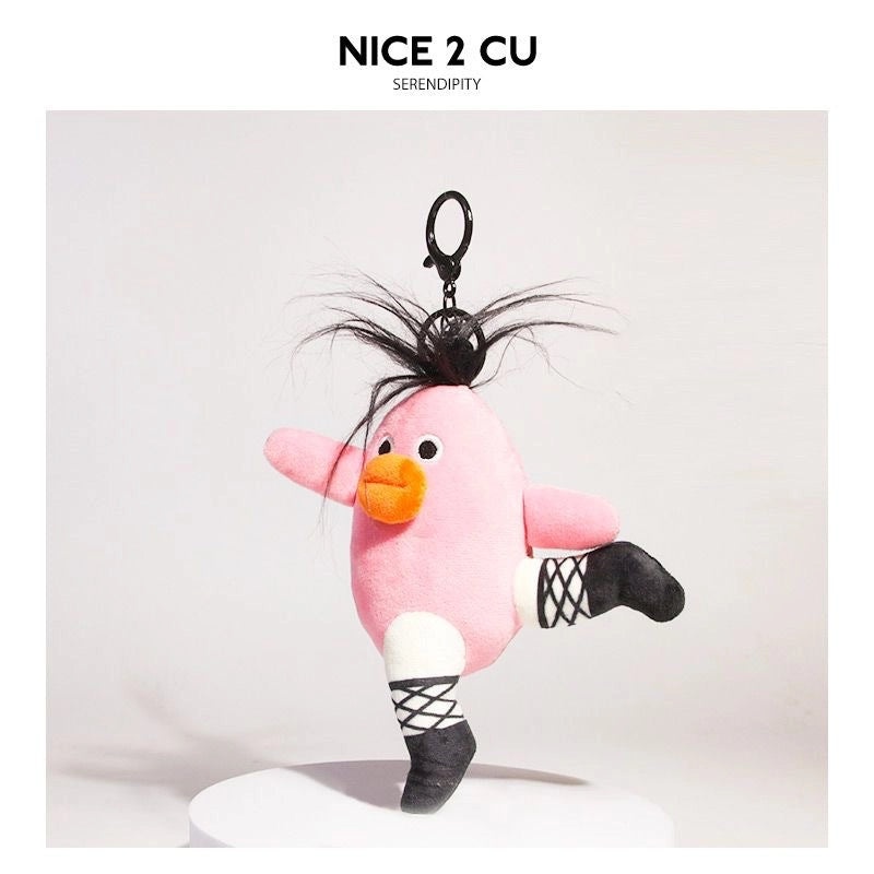 Escape Mad Stinky Things Plush Doll Keychain | Creative Mental Stability Pendant | Accessories & Keychains