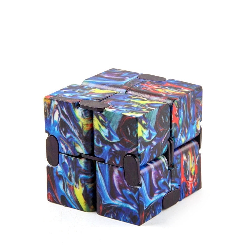 Unique Camouflage Star Finger Rubik's Cube Decompression Toy | Stress Relief Toys