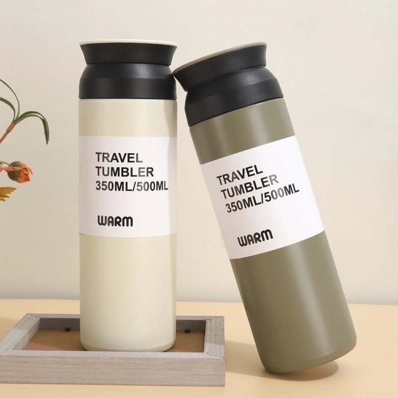 Stylish Multicolor Stainless Steel Water Bottle for Casual Vacation | Travel Accessories & Drinkware