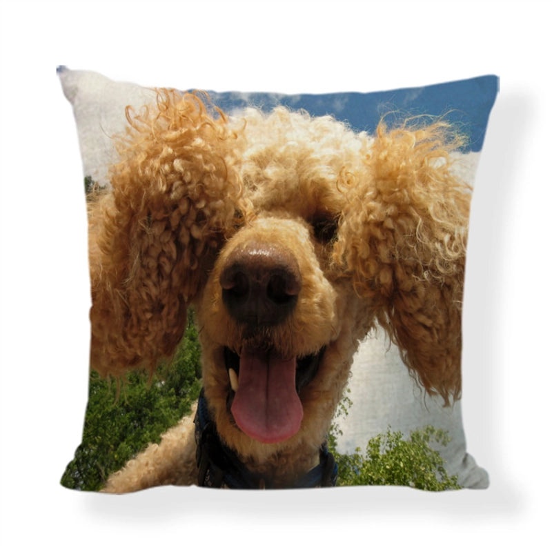 Cute Modern Animal Print Polyester Pillow Covers for Couch Sofa Decor|Home Decor & Pillows