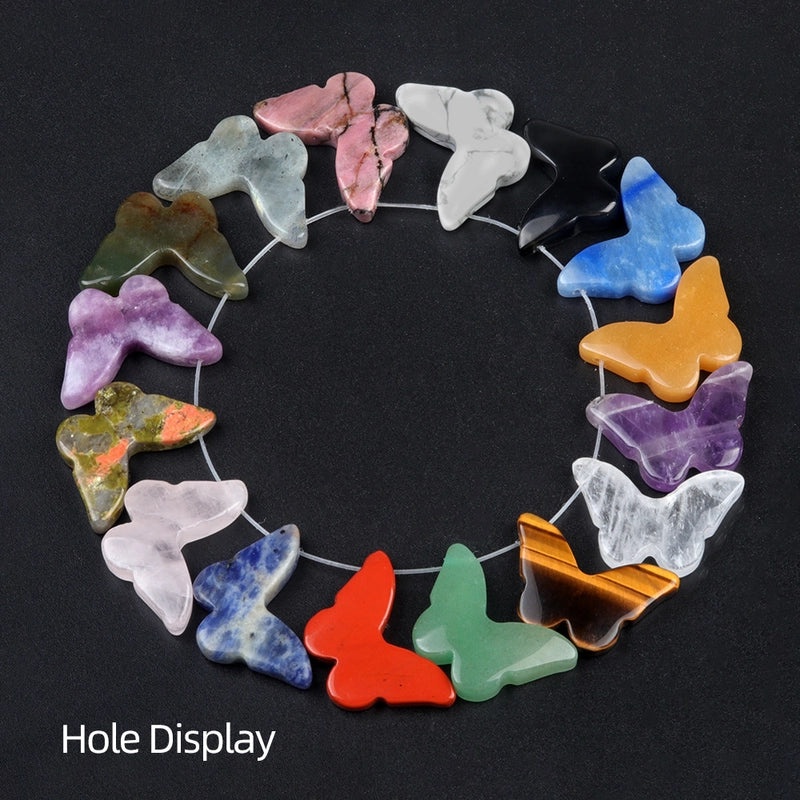 Elegant Butterfly Crystal Agate Ornament|Home Decor & Accessories