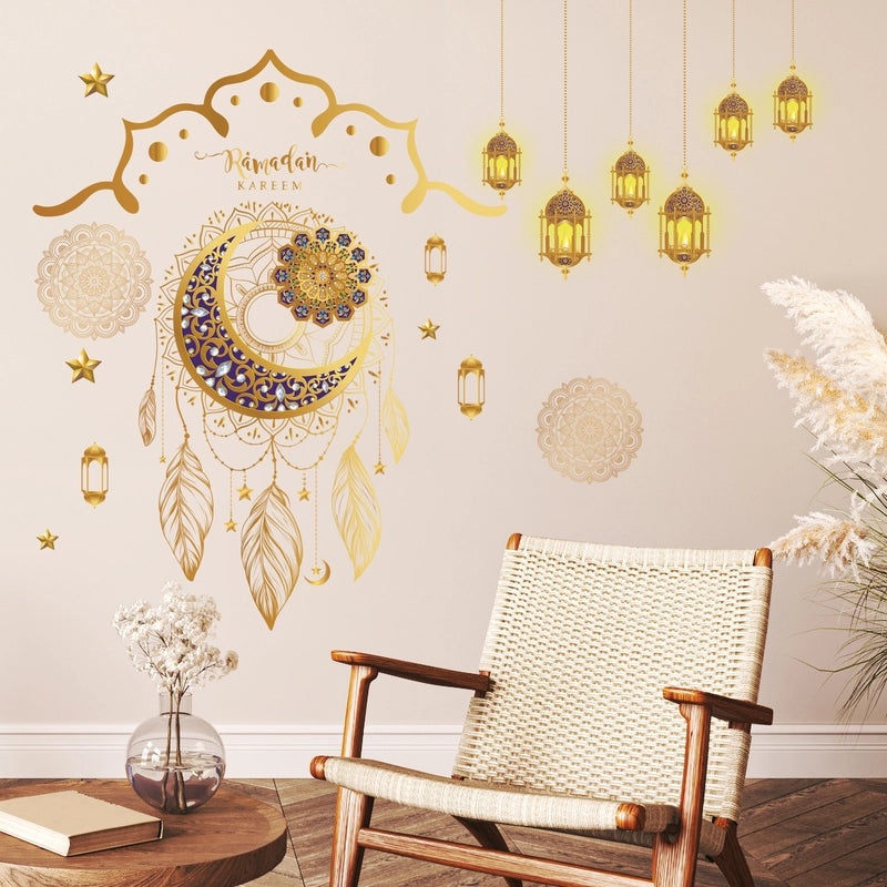 Geometric PVC Wall Decal for Window Decor Casual Elegant Glam Style|Home Decor Accessories