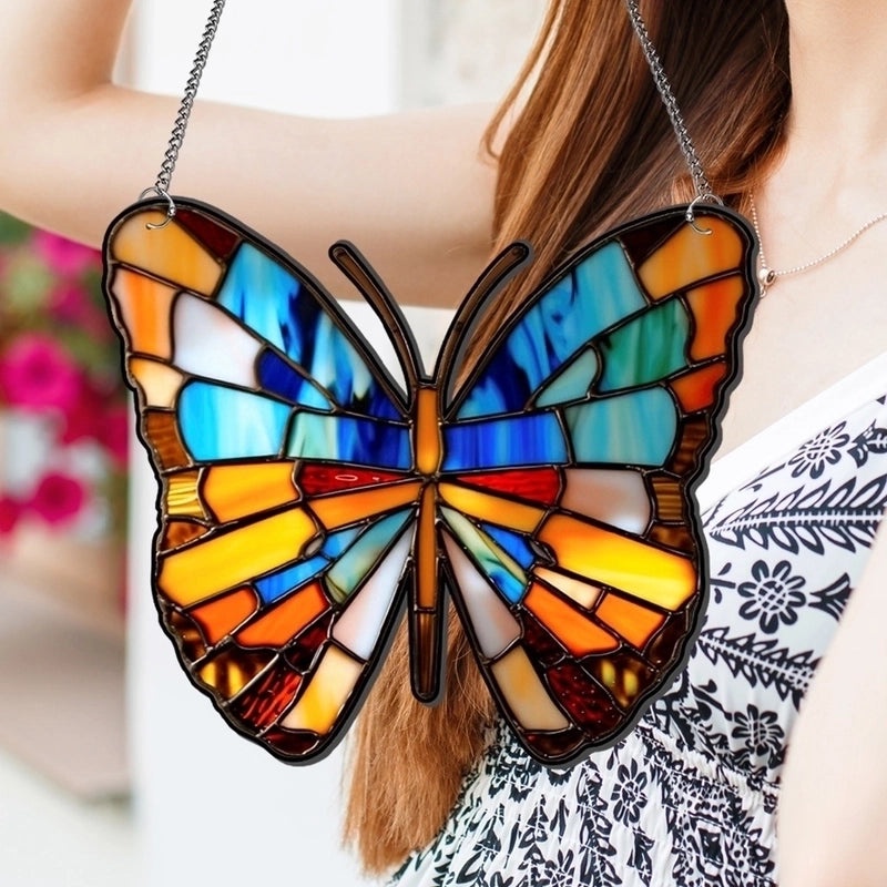 Chinoiserie Inspired Geometric Iron Pendant Wall Art for Vacation Home Decor | Wall Art & Decor