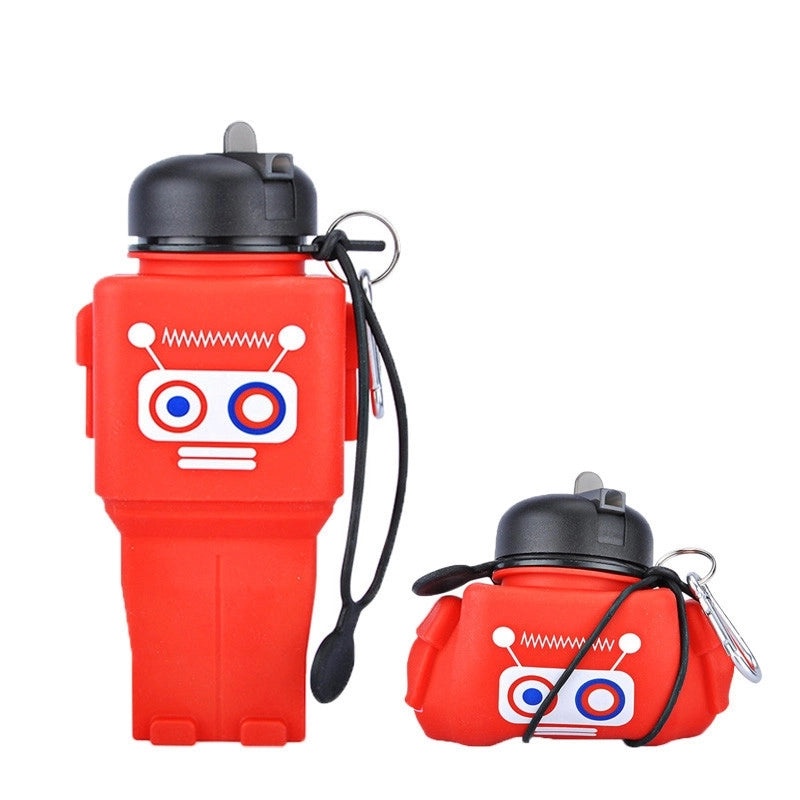 Adorable Animal Shaped Silicone Water Bottle Single Piece|Drinkware & Reusable Bottles