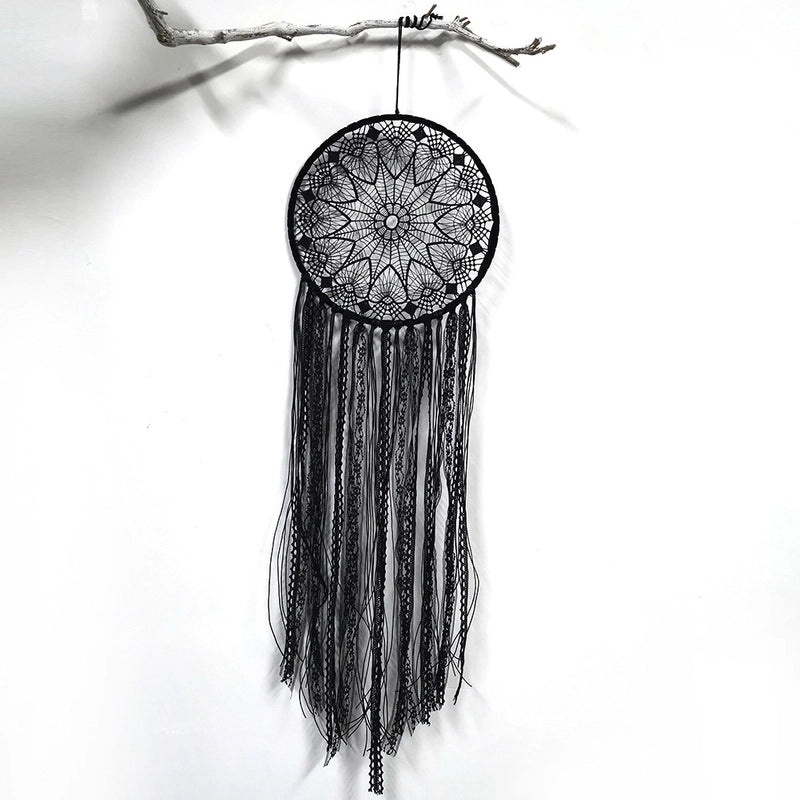 Vintage Devil's Eye Lace Wind Chime Decorative Hanging Ornament|Home Decor