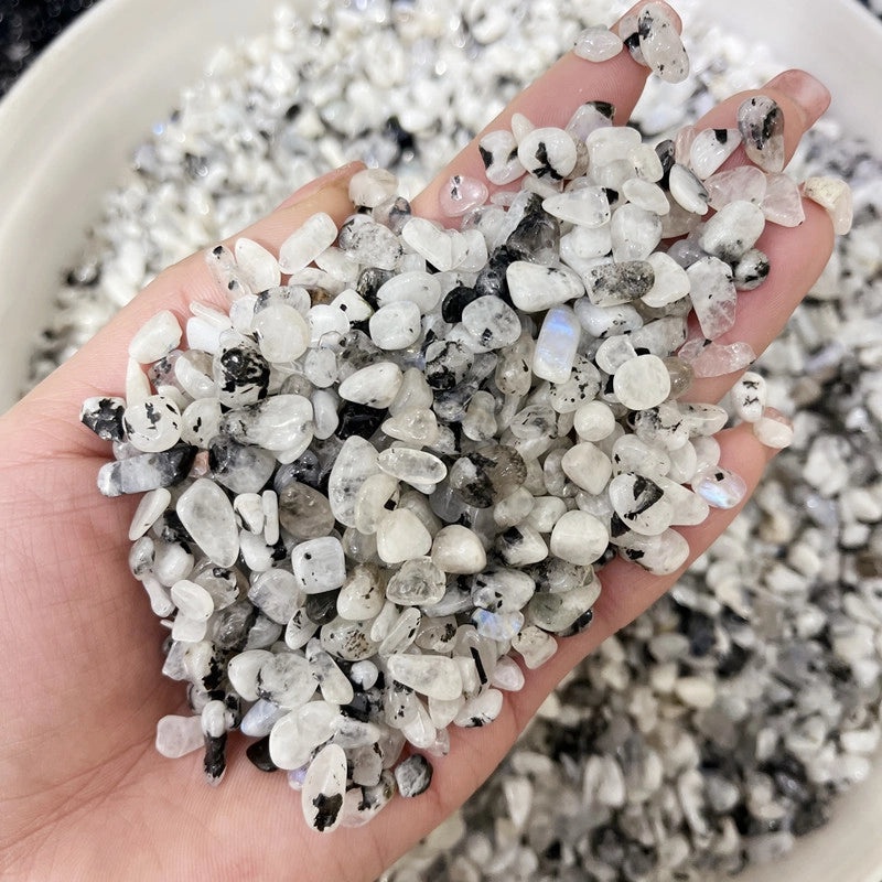 Natural Amethyst and Lapis Lazuli Crystal Gravel Powder for Aromatherapy and Polishing | Jewelry & Crystal Healing Stones