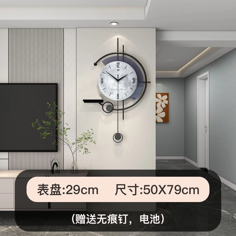 Modern Minimalist Wall Clock for Living Room | Home Decor & Wall Clocks