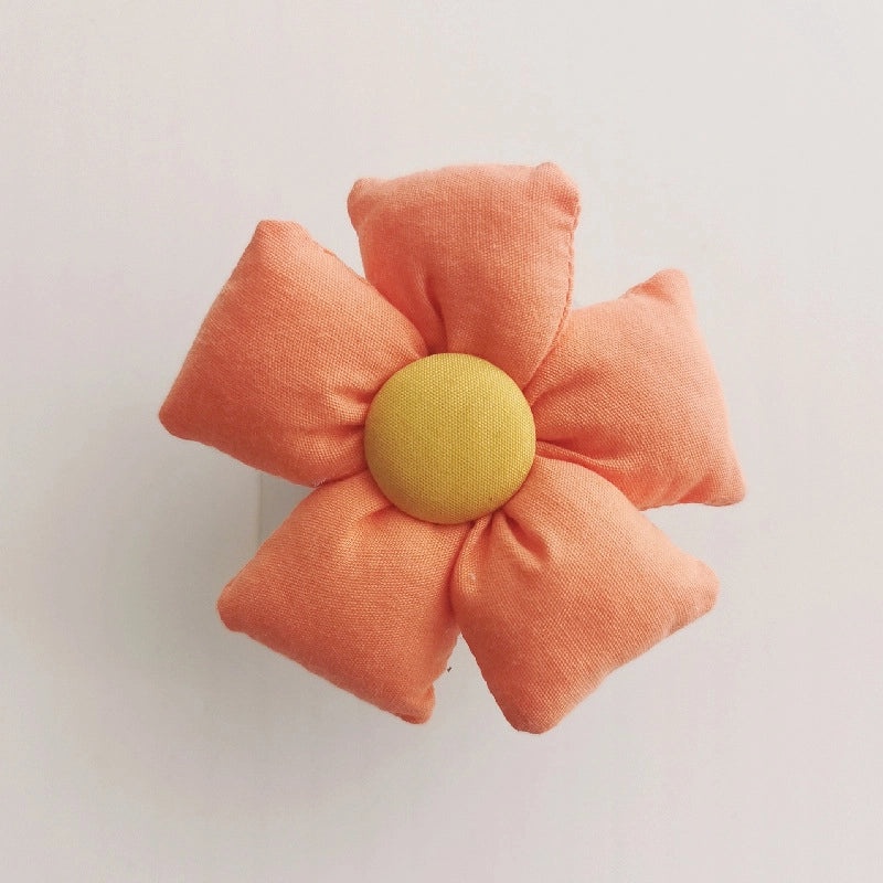 Minimalist Wooden Flower Wall Hook Home Decor|Wall Hooks & Hangers
