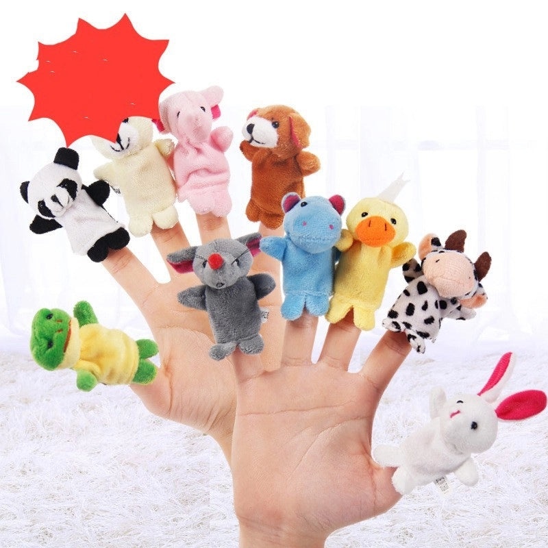 Cute Mini Plush Finger Dolls for Kids|Children's Toys