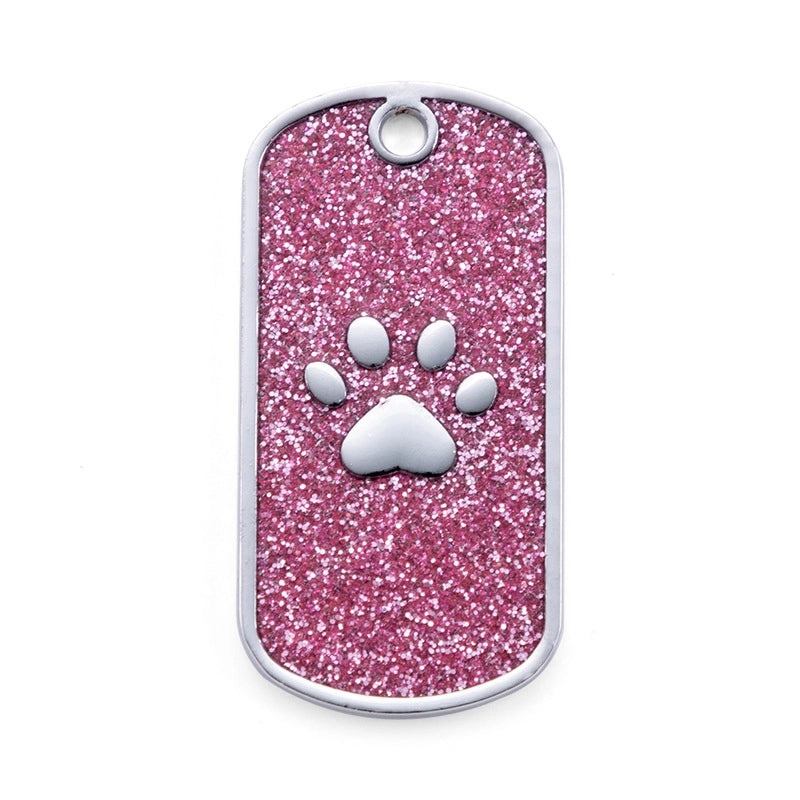 Sleek Metal Footprint Pet Charms for Minimalist Style|Pet Accessories & Jewelry