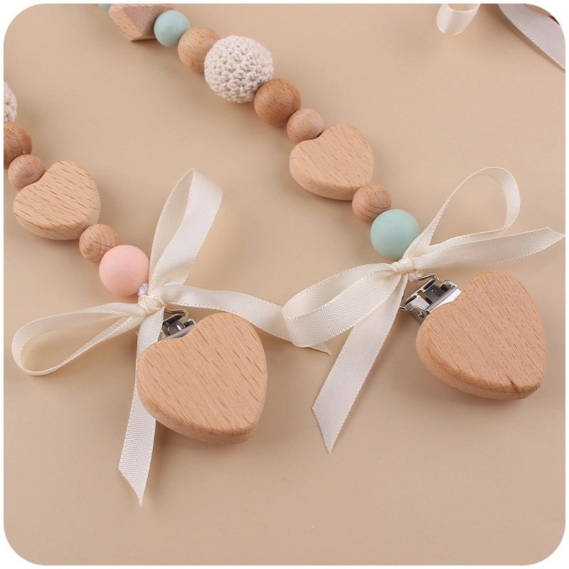 3 Pcs Heart Bow Knot Baby Hair Clips Soft Silicone Accessories|Baby Hair Accessories