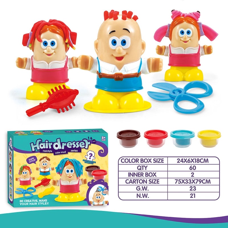 Colorful Painted Clay Toys for Toddlers Ages 3-6 | Kids Toys & Educational Playsets