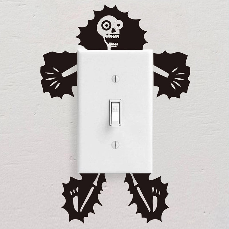 Halloween Skull PVC Wall Decal for Casual Wall Decoration | Home Decor & Wall Art