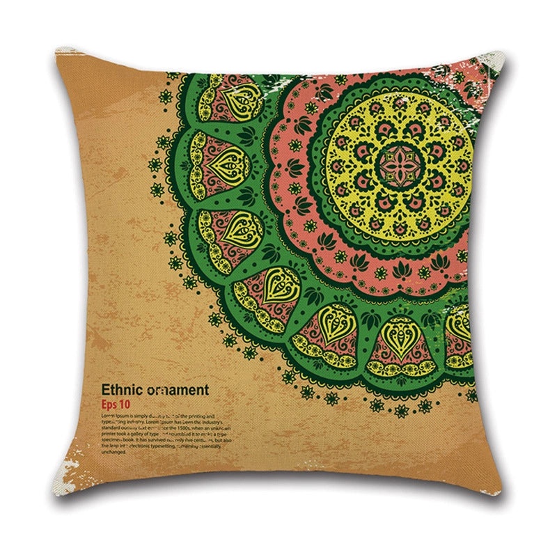 Minimalist Printed Linen Pillow Covers for Couch and Sofa Decor | Home Decor