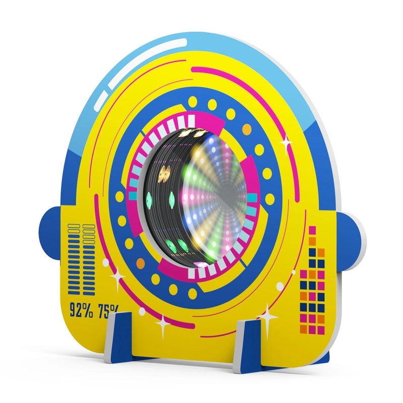 3D Space-Time Tunnel Educational Paper Toy Kit | Educational Toys & Learning Kits