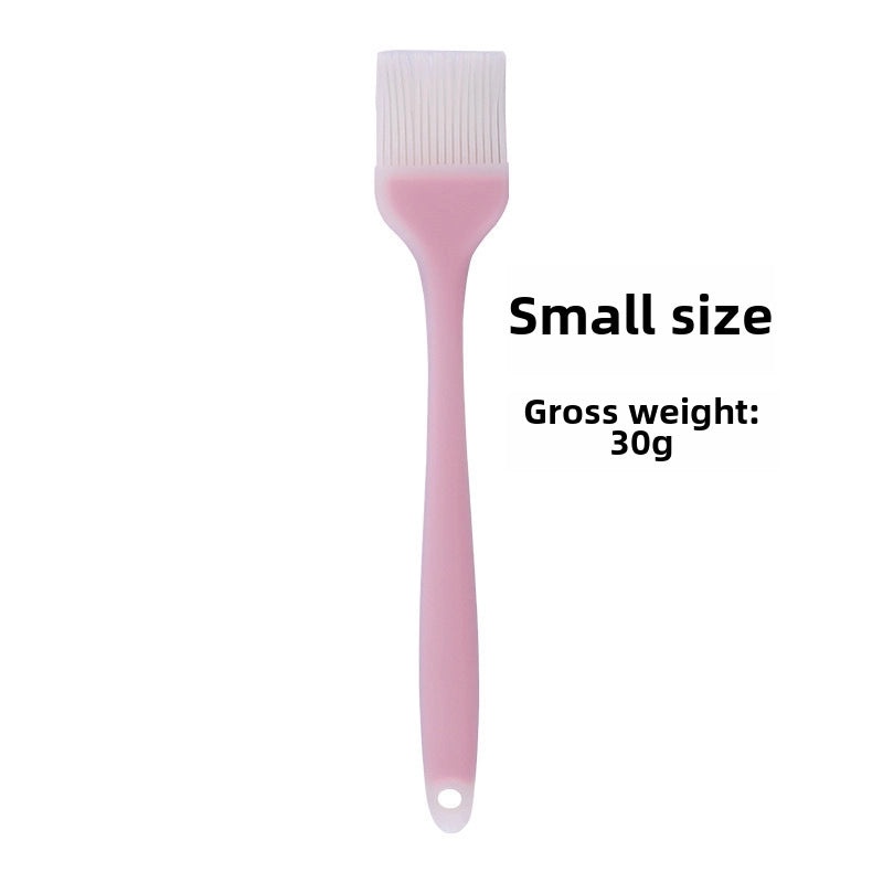 Silicone Oil Brush and Scraper for Baking One-piece Cake Cream Spatula Barbecue Brush Multipurpose Kitchen Tool|Kitchen Tools & Gadgets