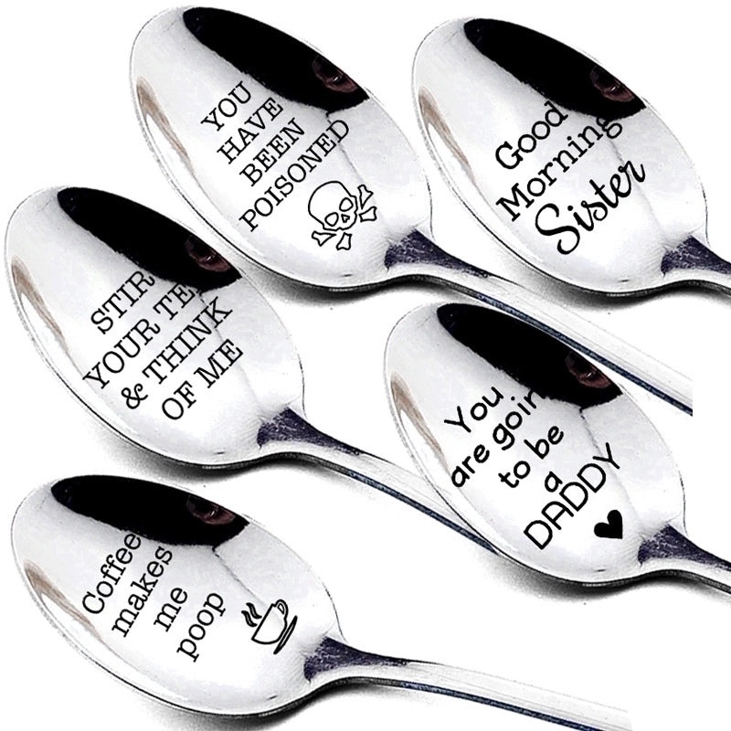 Stainless Steel Casual Solid Color Spoon Single Piece | Kitchen Utensils
