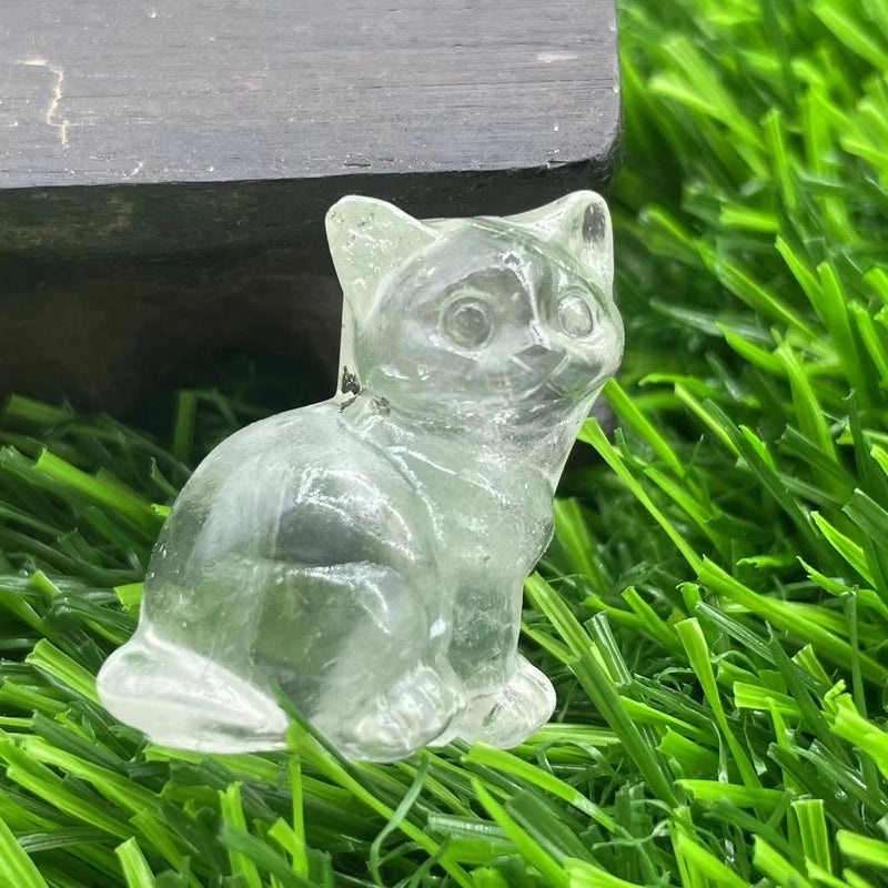 Adorable Gemstone Animal Figurines Decorative Artificial Ornaments|Home Decor