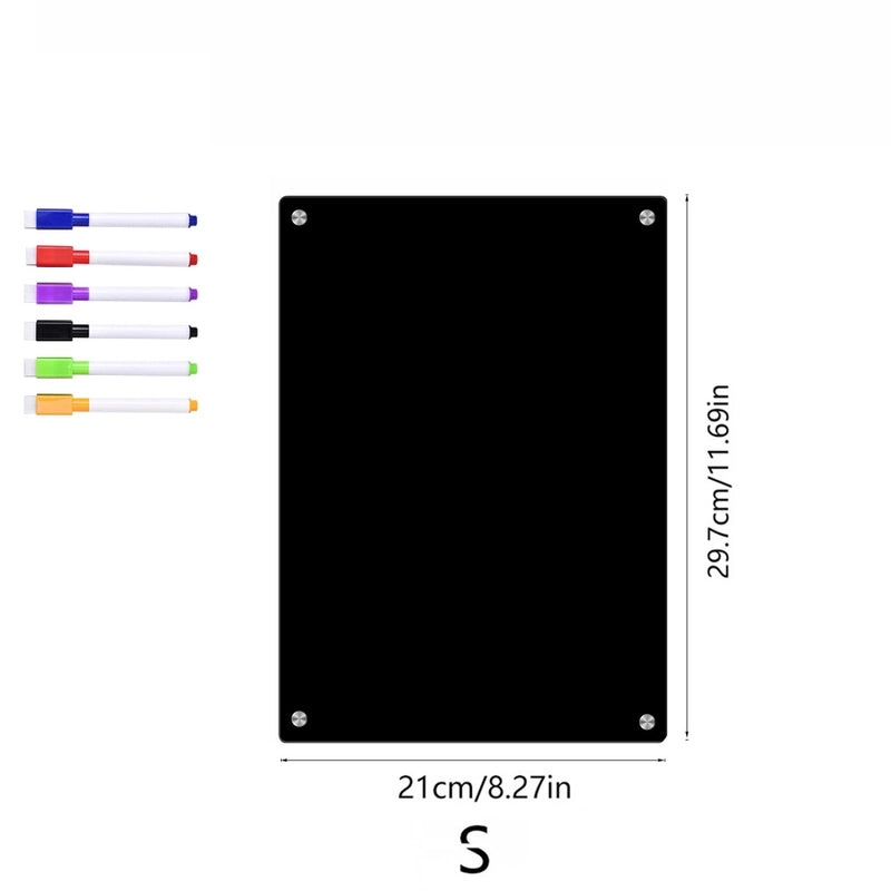 Minimalist Transparent Colored Resin Refrigerator Magnet | Home Decor