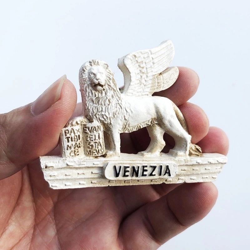 3-Piece Retro Streetwear Color Block Synthetic Resin Magnets Set|Home Decor & Magnets