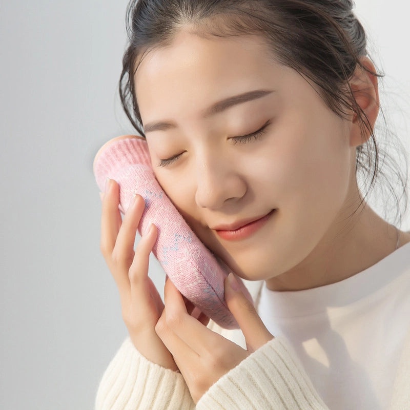 Silicone Explosion-Proof Hot Water Bag Small Portable Hand Warmer Cute Baby Belly Warmer|Home & Living/Winter Essentials