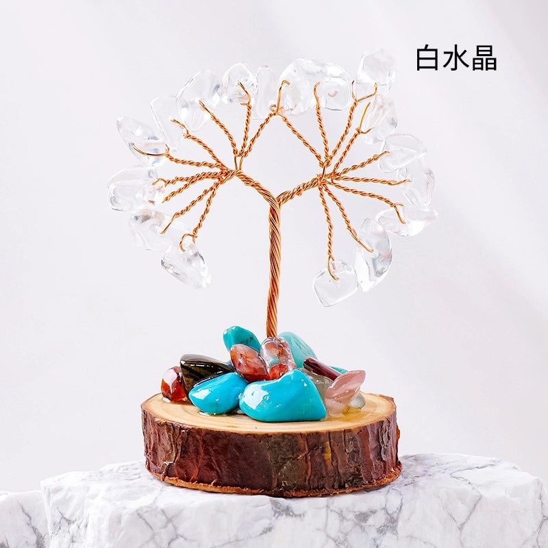 Minimalist Tree Crystal Ornament Decorative Artificial Home Accessories|Home Decor