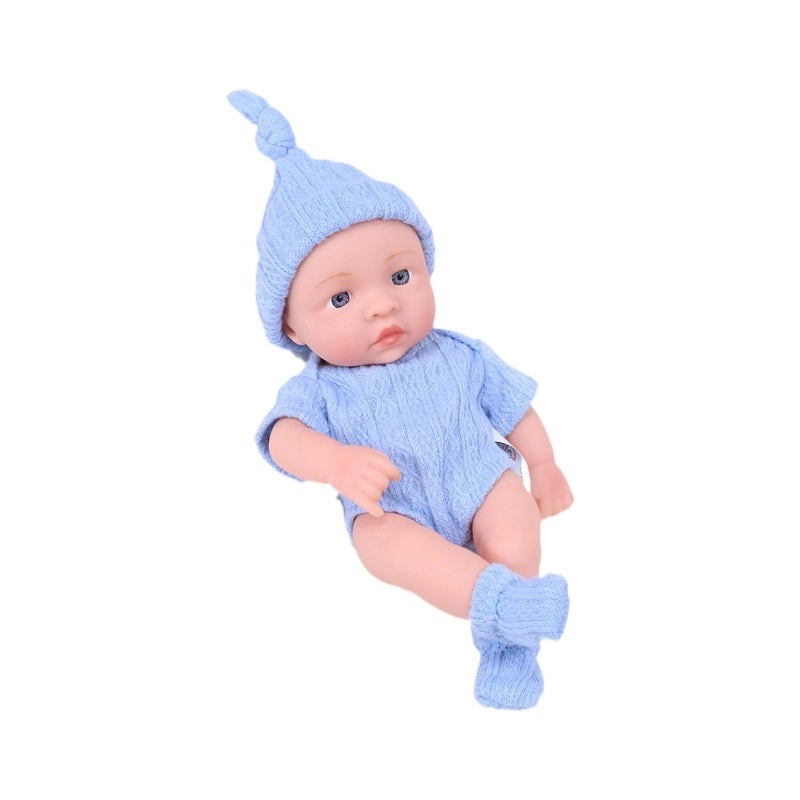 Striped Polka Dot Vinyl Doll Toy - Simulated Design | Toys & Collectibles