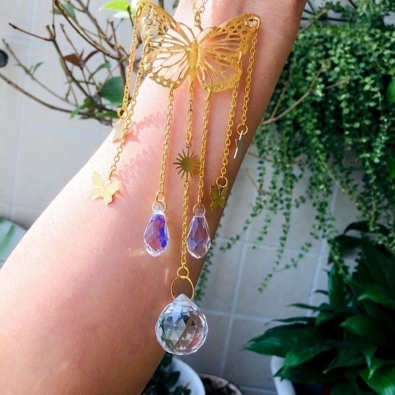 Elegant Butterfly Crystal Necklace Pendant|Jewelry & Accessories