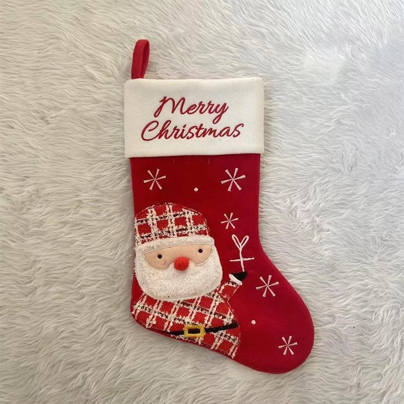 Christmas Snowman Stocking Hanging Ornament | Christmas Decorations