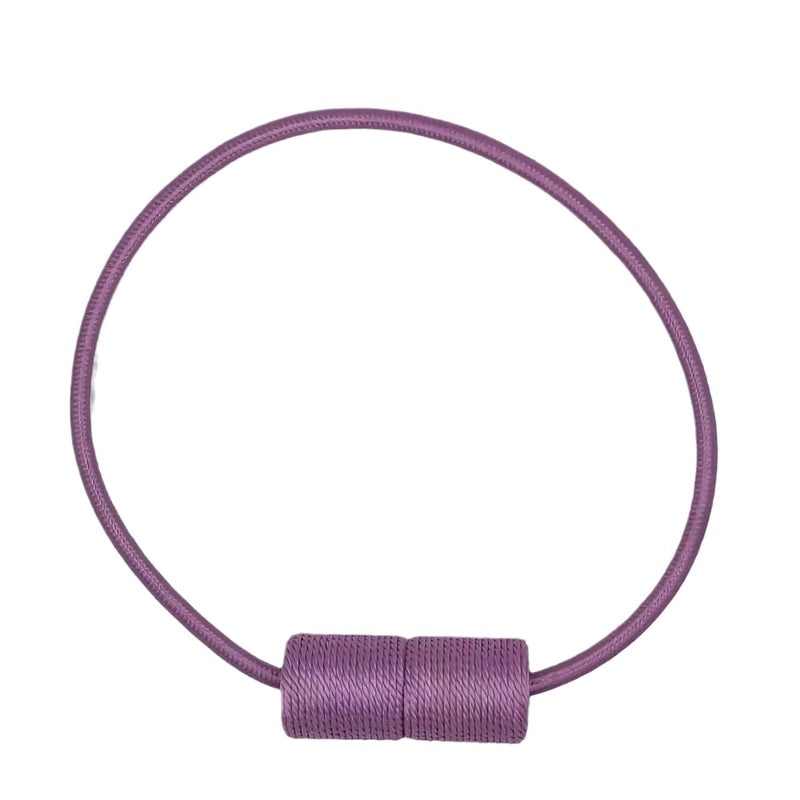 Punch-Free Magnetic Curtain Buckle Tie Rope Accessory for Headphones with Cylindrical Design | Home Decor Accessories