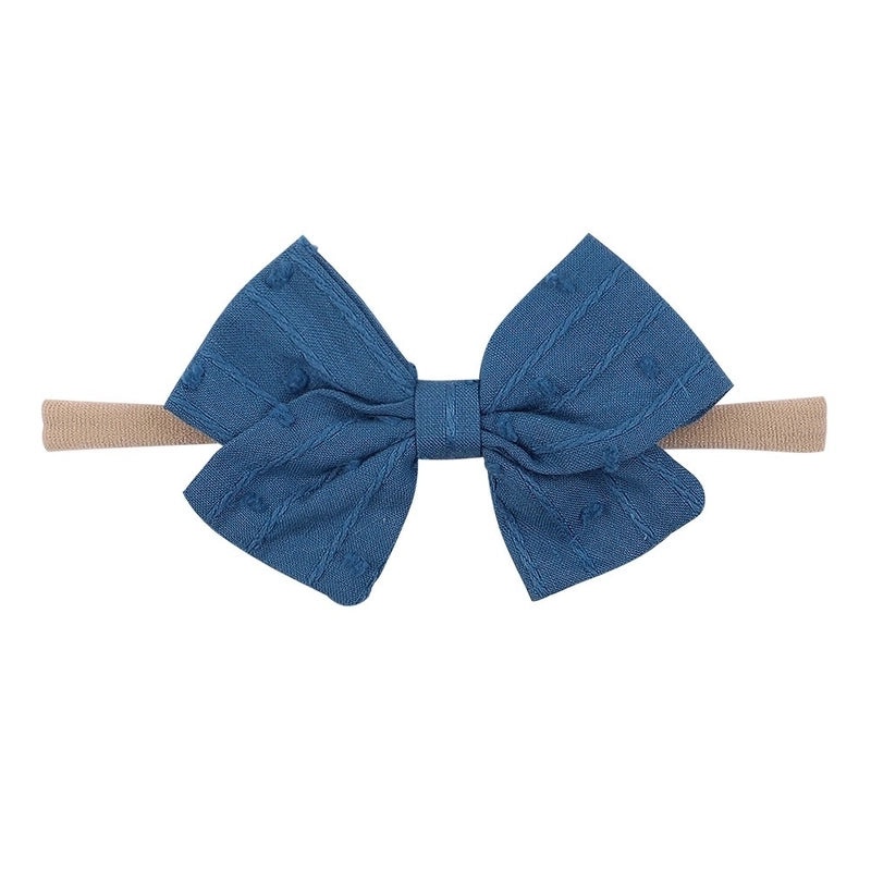 Kids Soft Nylon Bow Headband Candy Colors|Children's Hair Accessories