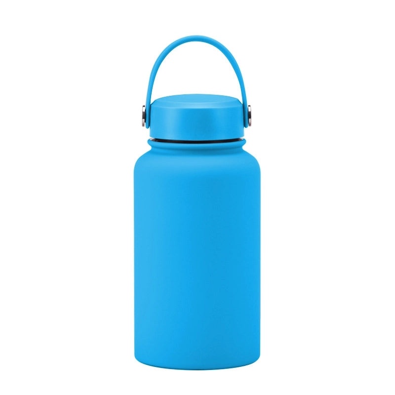 Stainless Steel Water Bottle Single Piece Casual Solid Color | Drinkware & Hydration