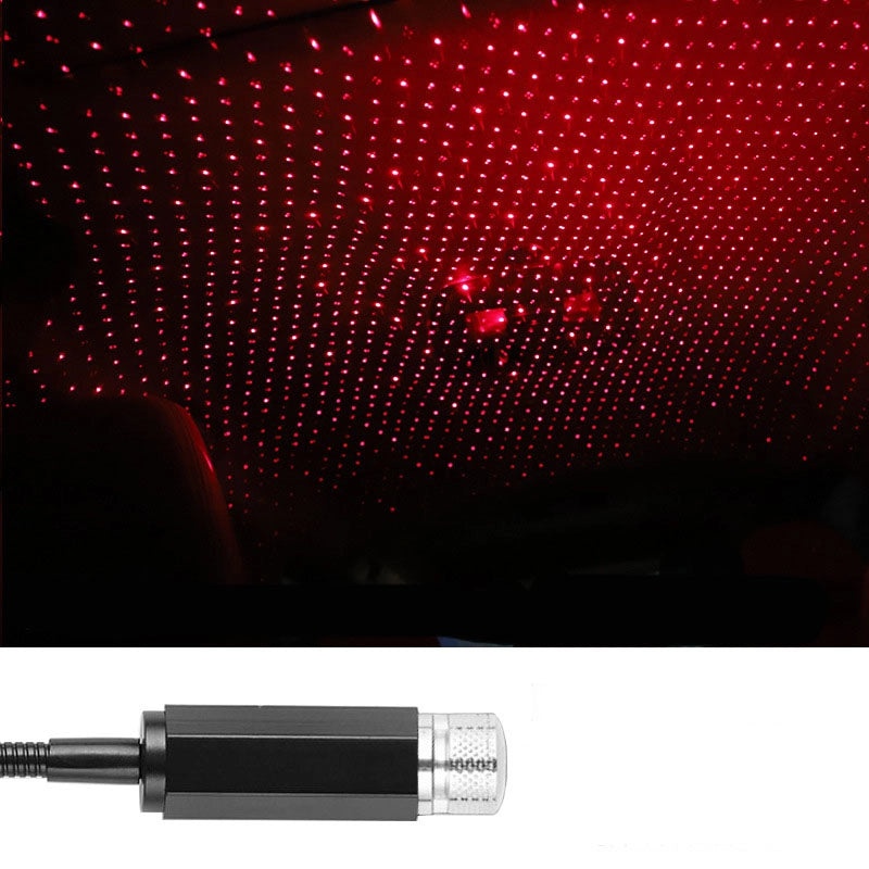Car Star Laser Light USB Atmosphere Projector for Car Indoor Outdoor|Car Accessories Lighting