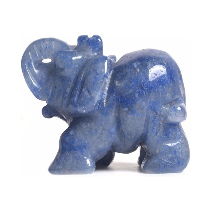 Set of 5 Minimalist Elephant Crystal Figurines | Home Decor Ornaments|Artificial Decorative Accessories|Elegant Table Decorations|Gift Ideas|Deco