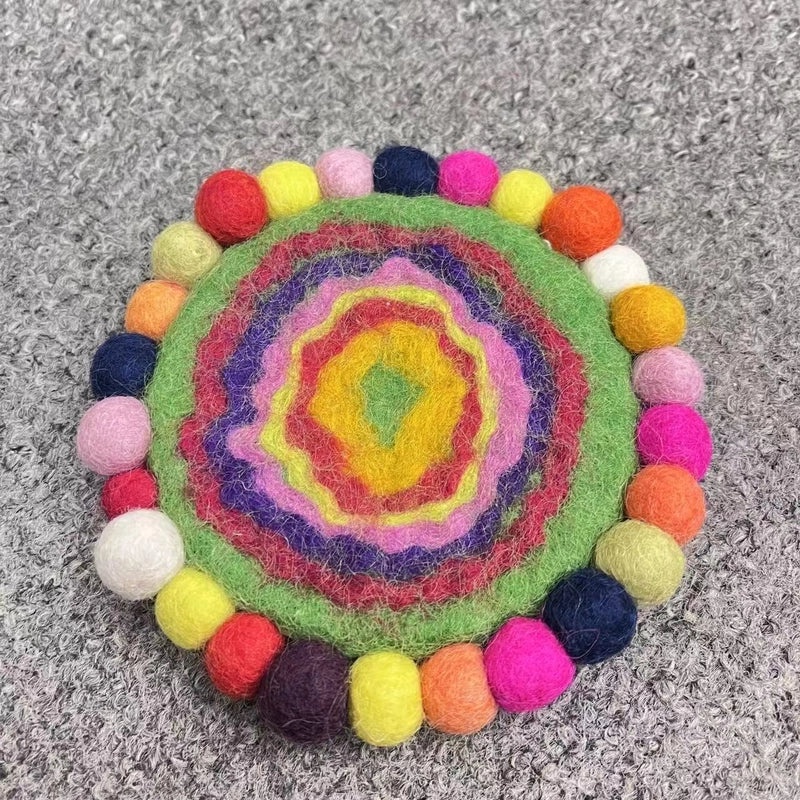 Adorable Multicolor Wool Felt Accessory 1 Piece | Handmade Jewelry Accessories