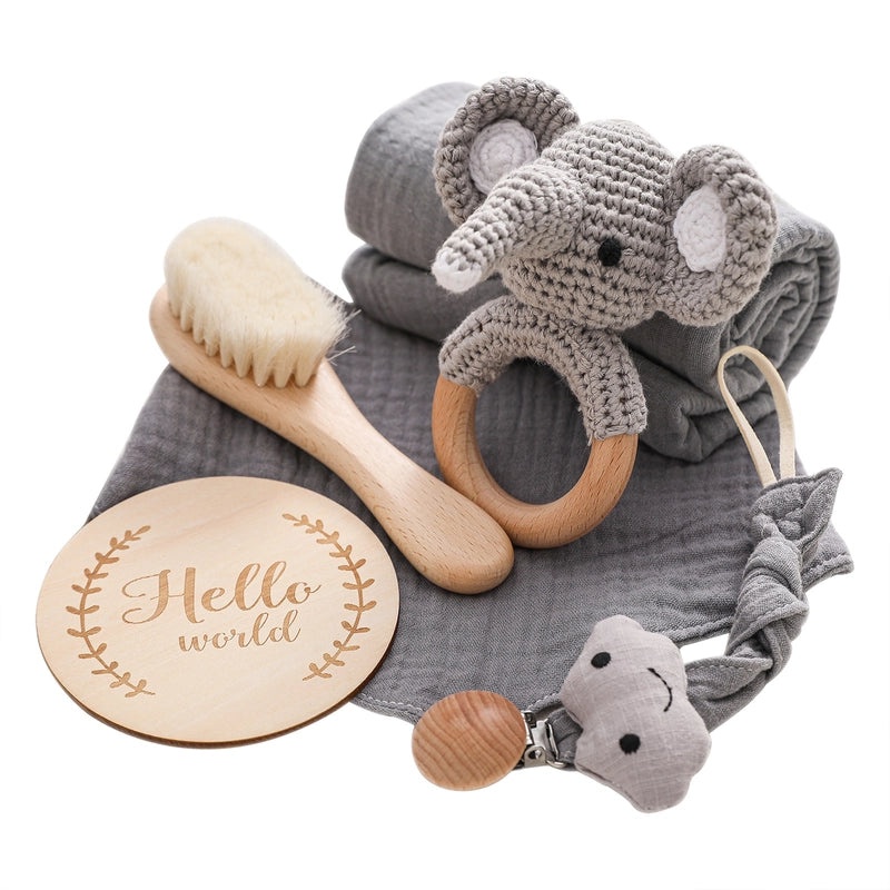 Nordic Style Baby Gift Set with Bath Towel Toy and Newborn Clothes for Water Play|Baby & Kids Accessories