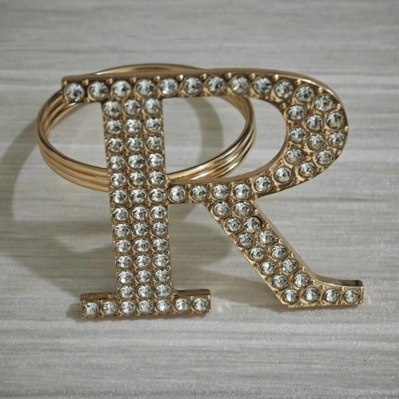 Stylish Metal Letter Napkin Holder Single Piece|Dining Table Accessories