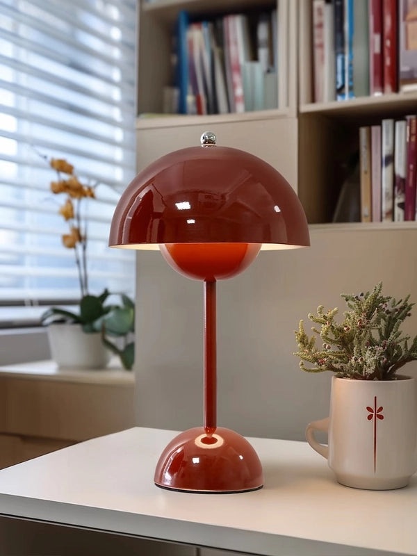 Nordic Flower Bud Table Lamp Plug-in Night Light for Wedding Bedside Dowry Lantern|Home Decor Lighting