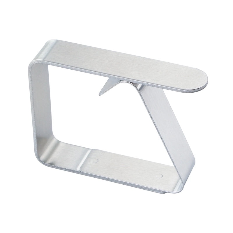 Minimalist Stainless Steel Solid Color Tablecloth Clip 1 Piece|Home & Kitchen Accessories