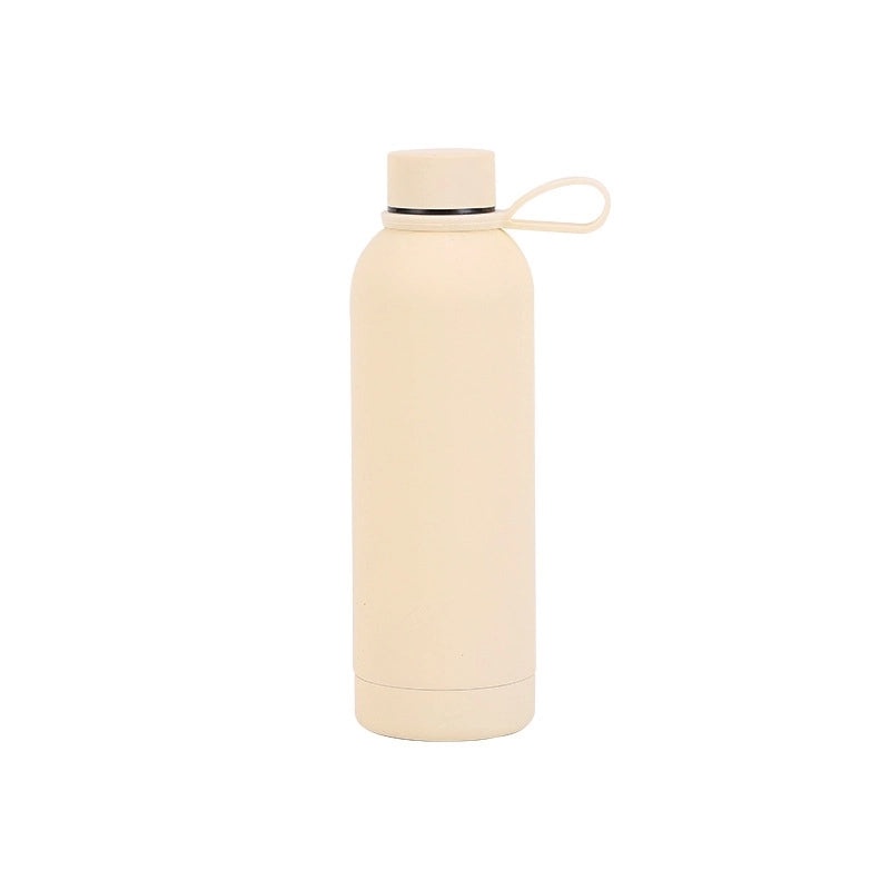 Stainless Steel Insulated Thermos Mug - Casual Solid Color Design | Drinkware & Tumblers